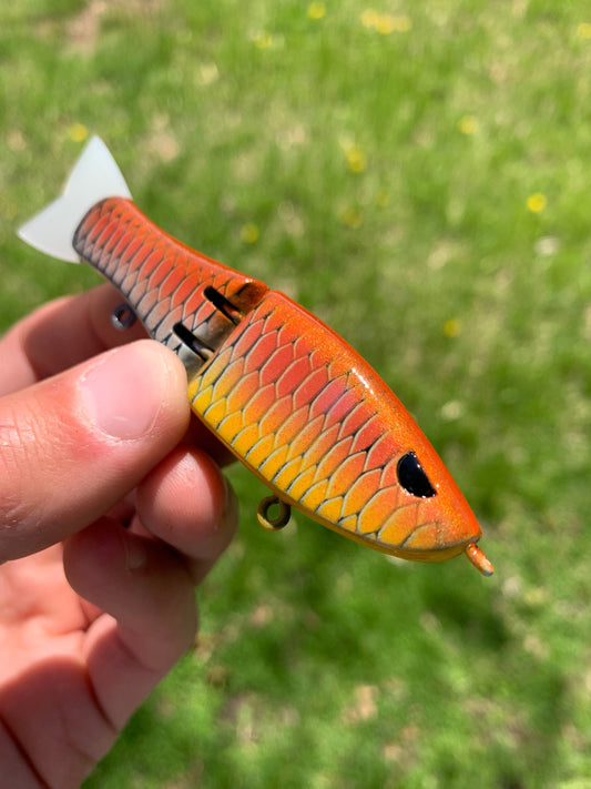 4" Era Glide "Boogie's Sunset Shad"